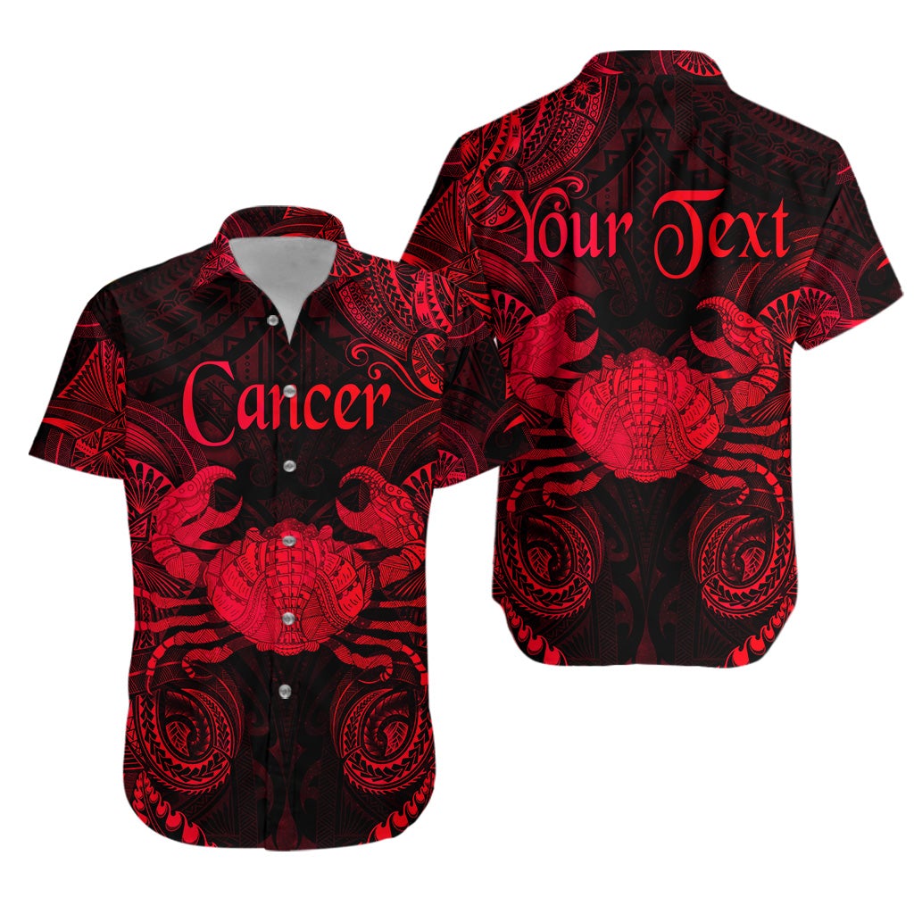 custom-personalised-cancer-zodiac-polynesian-hawaiian-shirt-unique-style-red