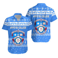 Apifo'ou College Christmas Hawaiian Shirt Simple Style LT8 - Wonder Print Shop