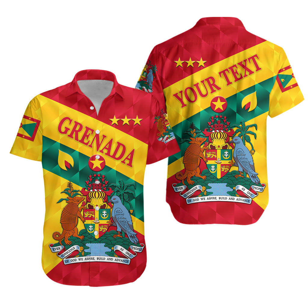 (Custom Personalised) Grenada Hawaiian Shirt Sporty Style LT8 - Wonder Print Shop