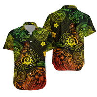 Hawaii Shaka Polynesian Matching Hawaiian Outfits For Couples Unique Style - Reggae LT8 - Wonder Print Shop