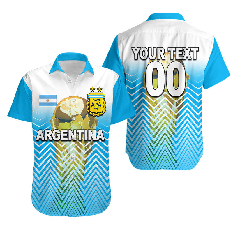 (Custom Personalised) Argentina World Cup 2022 Hawaiian Shirt Sport Style  LT6 - Wonder Print Shop