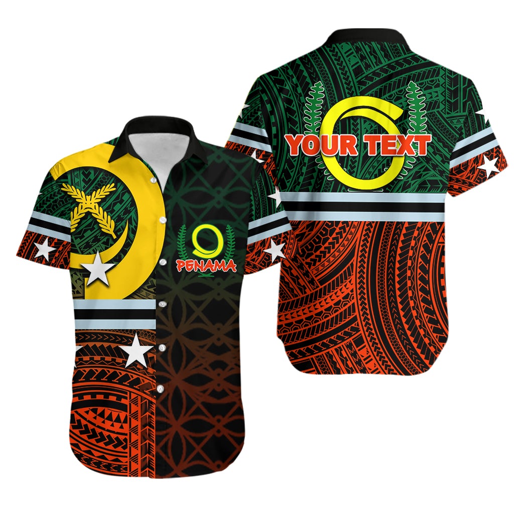 (Custom Personalised) Penama Province Hawaiian Shirt Of Vanuatu Polynesian Patterns Mix Sand Drawing LT6 - Wonder Print Shop