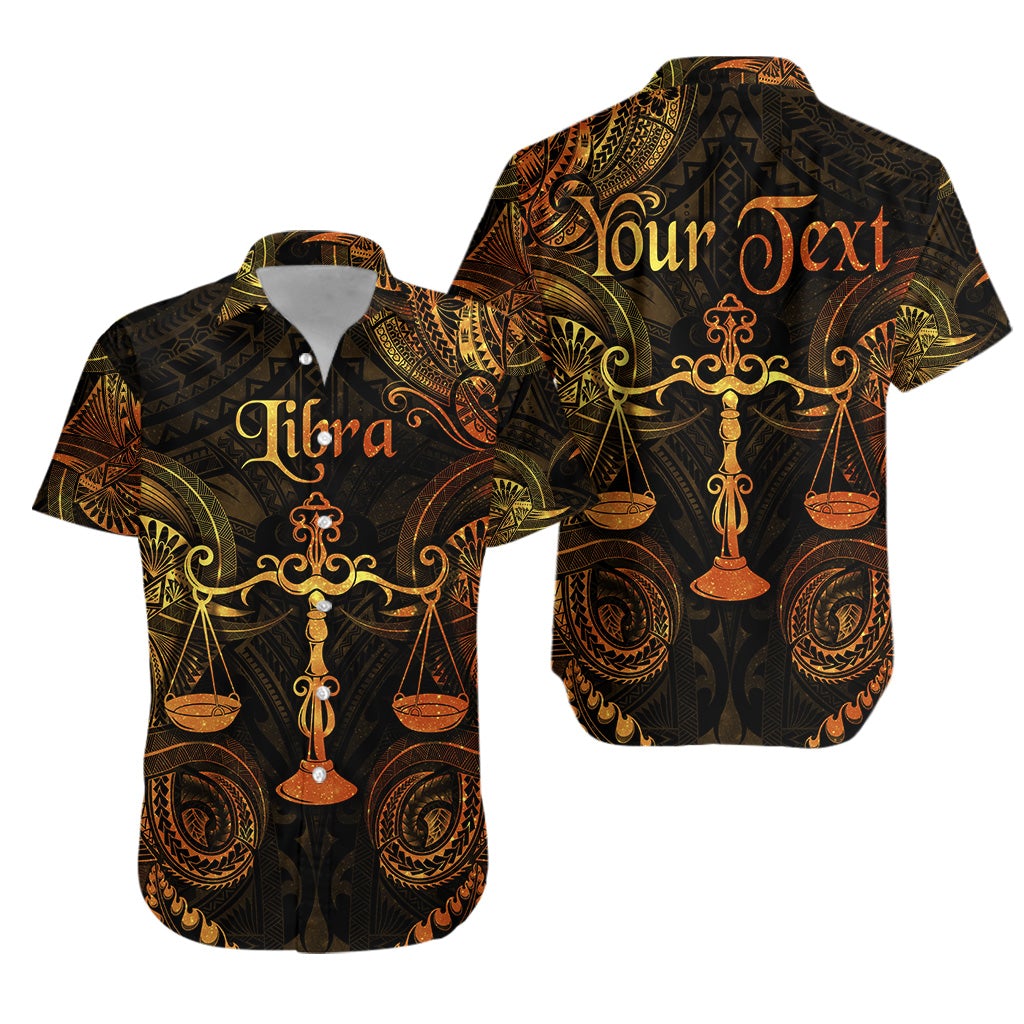 custom-personalised-libra-zodiac-polynesian-hawaiian-shirt-unique-style-gold