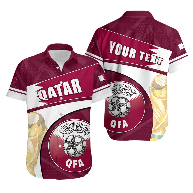 (Custom Personalised) Qatar World Cup 2022 Hawaiian Shirt Basic Style  LT6 - Wonder Print Shop