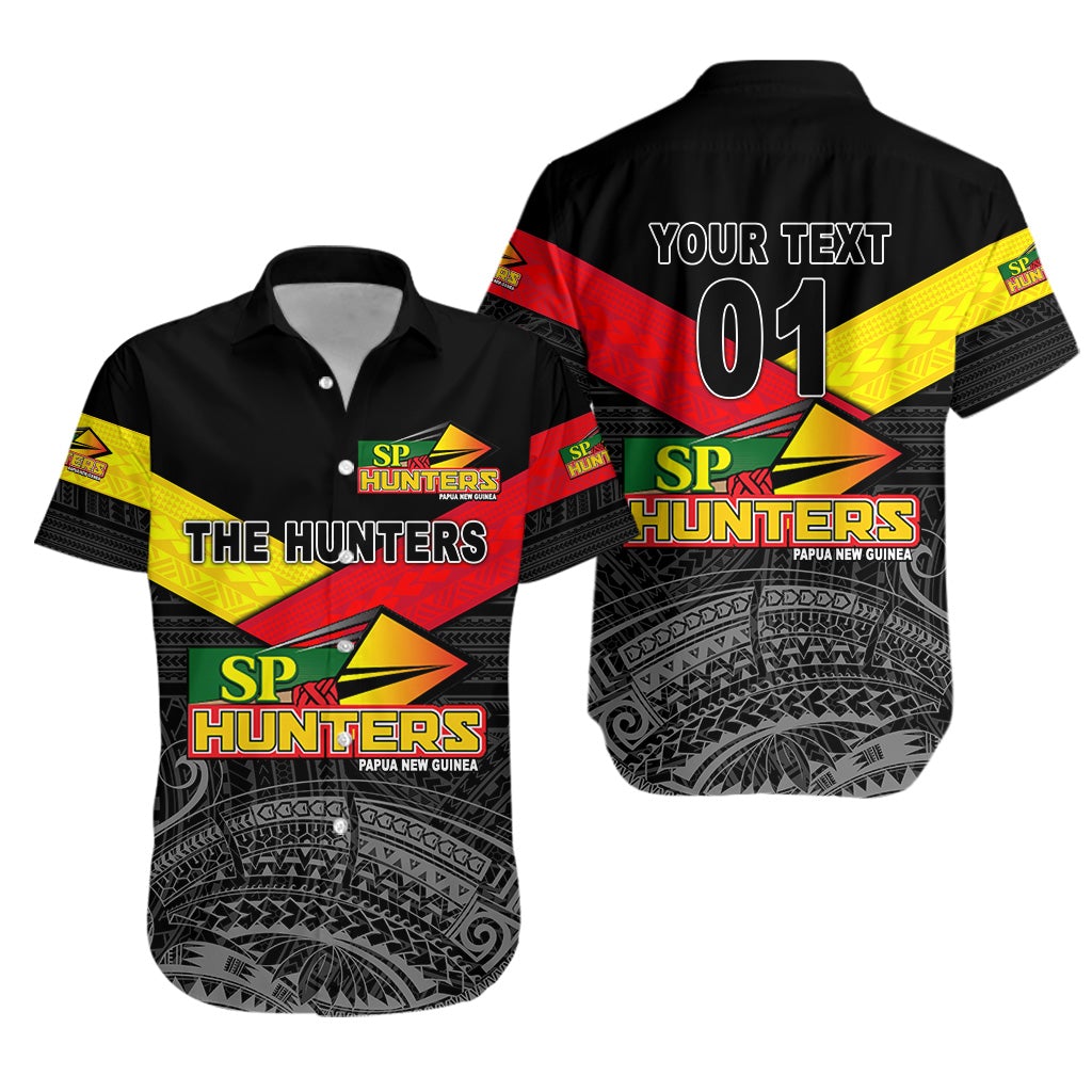 custom-personalised-papua-new-guinea-sp-hunters-hawaiian-shirt-rugby-original-style-black-custom-text-and-number