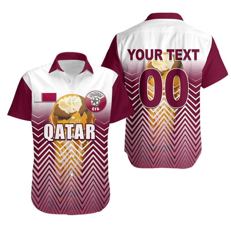 (Custom Personalised) Qatar World Cup 2022 Hawaiian Shirt Sport Style  LT6 - Wonder Print Shop
