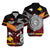 New Zealand Papua New Guinea Matching Hawaiian Shirt And Dress Together Red LT8 - Wonder Print Shop