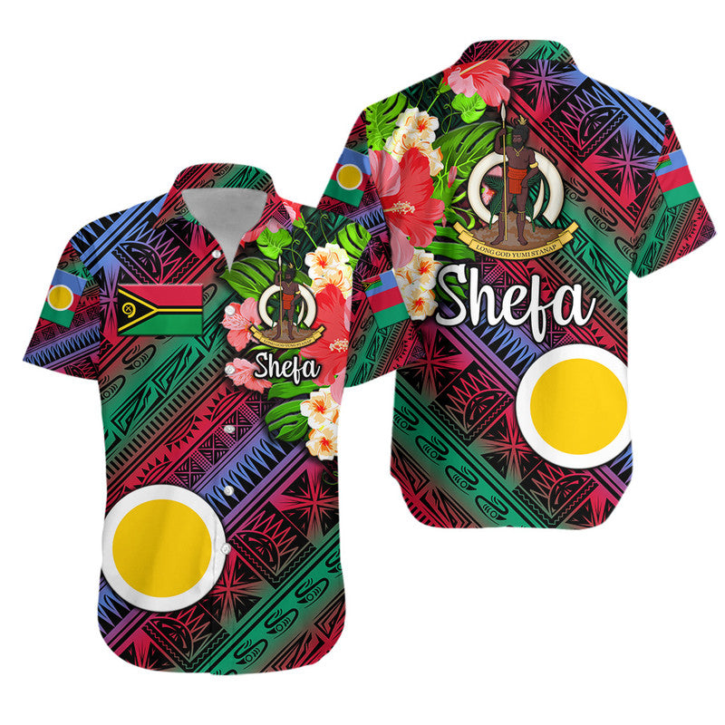 Vanuatu Shefa Matching Hawaiian Outfits For Couples Independence Be Proud LT8 - Wonder Print Shop