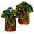 Polynesian Matching Hawaiian Outfits For Couples Hawaii Fish Hook Matching Hawaiian Shirt And Dress Unique Style - Reggae LT8 - Wonder Print Shop