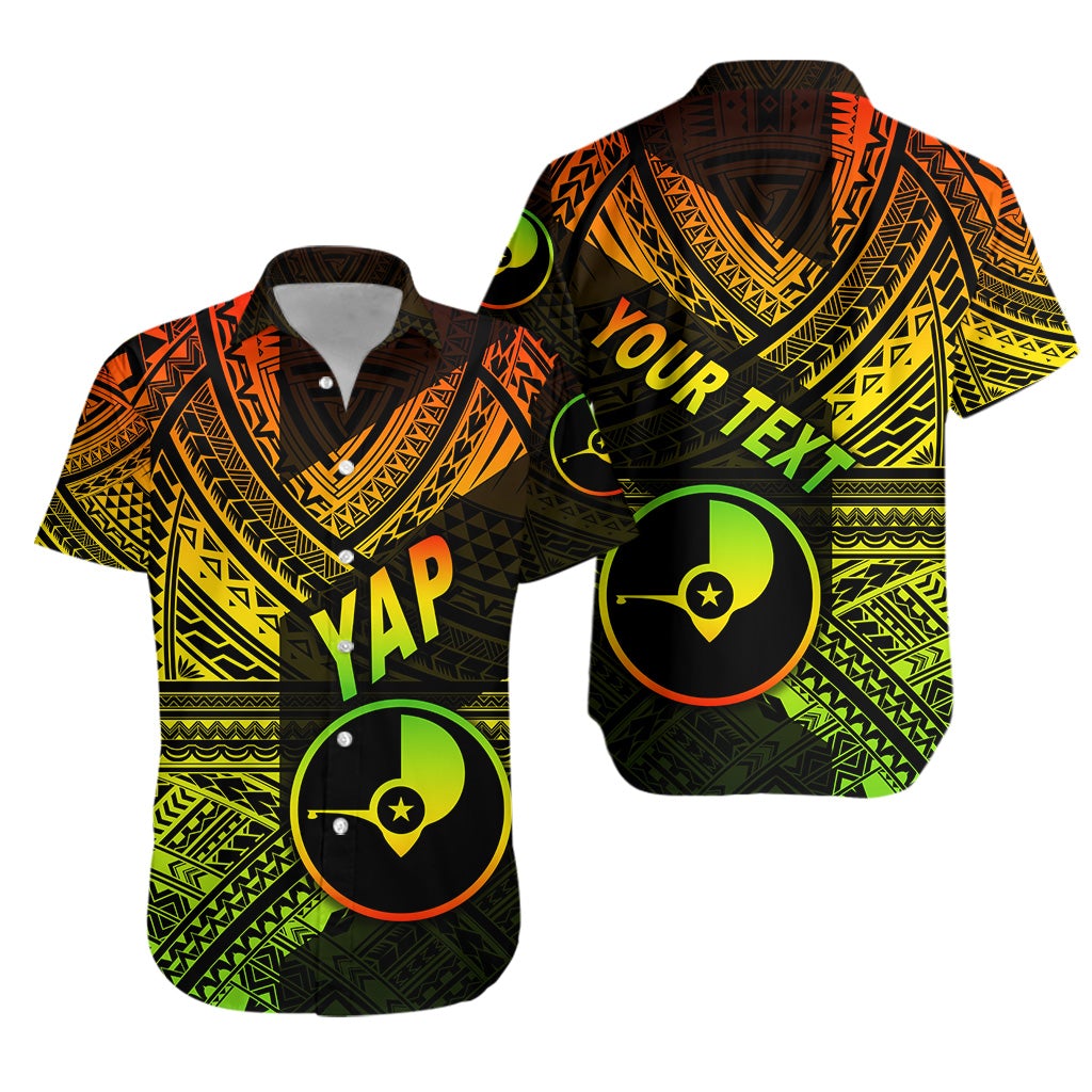 (Custom Personalised) FSM Yap Hawaiian Shirt Original Style - Reggae LT8 - Wonder Print Shop