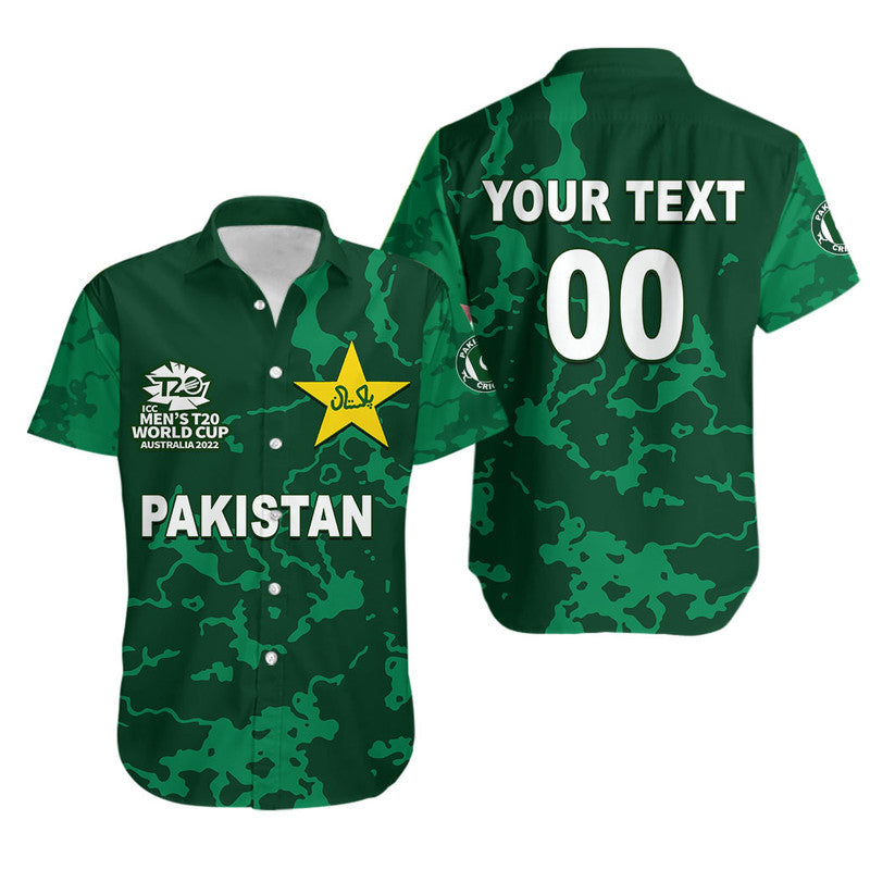 (Custom Personalised And Number) Pakistan Cricket Jersey Hawaiian Shirt  LT6 - Wonder Print Shop