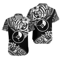 FSM Yap Hawaiian Shirt Unique Vibes - Black LT8 - Wonder Print Shop