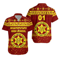 (Custom Personalised) Niuatoputapu High School Christmas Hawaiian Shirt Simple Style LT8 - Wonder Print Shop
