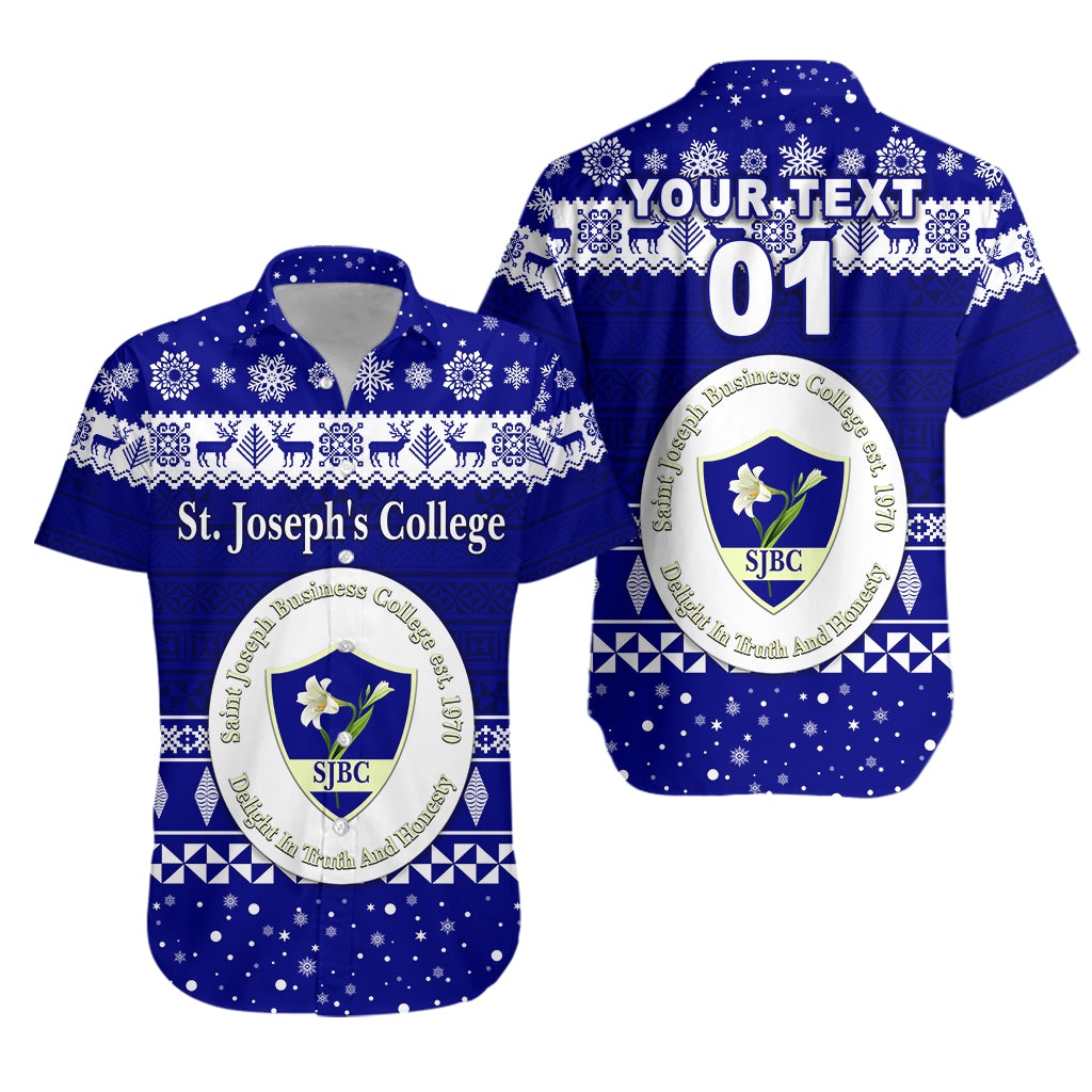 (Custom Personalised) St. Joseph's College Christmas Hawaiian Shirt Simple Style LT8 - Wonder Print Shop