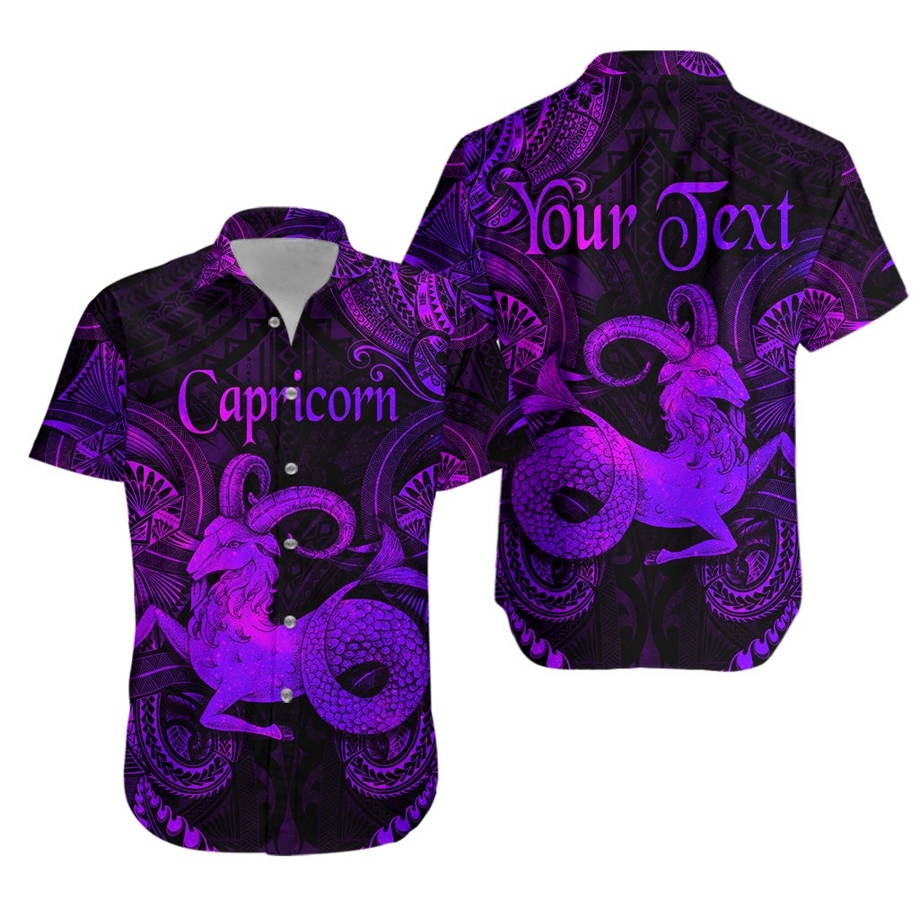 custom-personalised-capricorn-zodiac-polynesian-hawaiian-shirt-unique-style-purple
