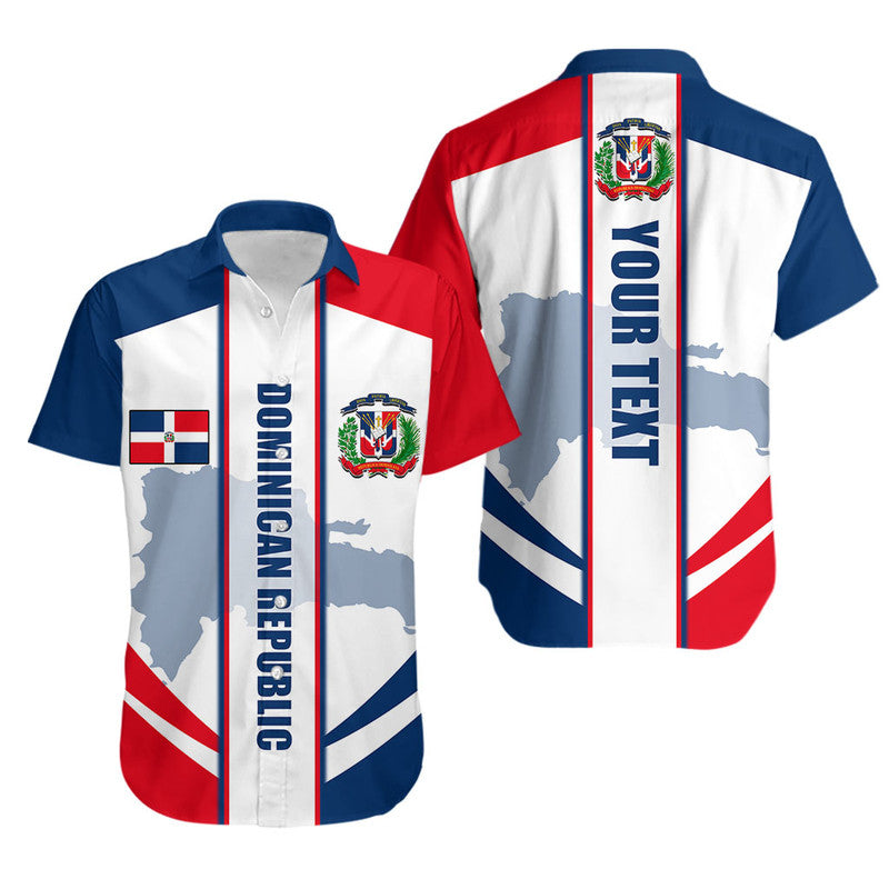 (Custom Personalised) Dominican Republic Hawaiian Shirt Simple Vibe LT6 - Wonder Print Shop