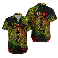 Virgo Zodiac Polynesian Hawaiian Shirt Unique Style - Reggae LT8 - Wonder Print Shop