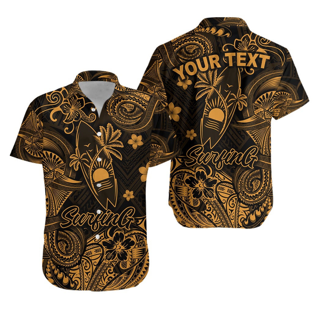 custom-personalised-hawaii-surfing-polynesian-hawaiian-shirt-unique-style-gold