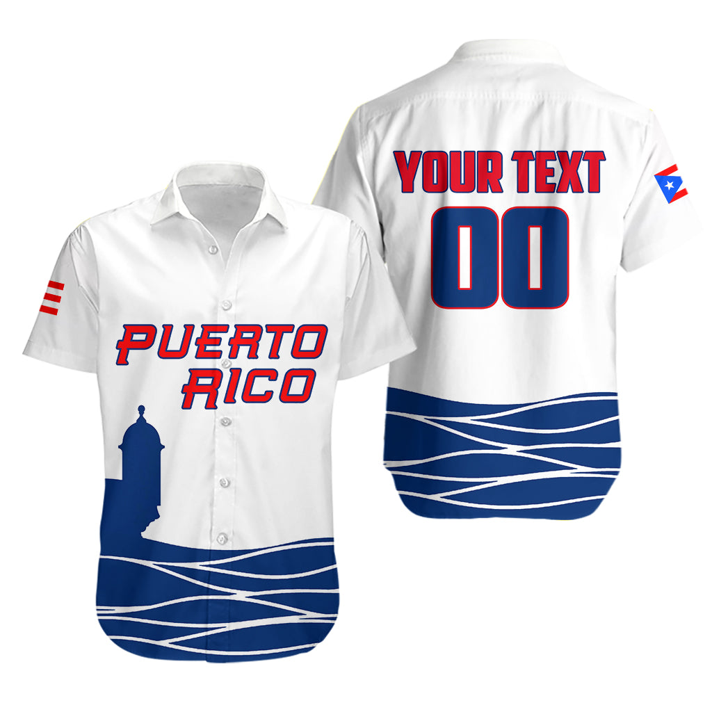 (Custom Personalised And Number) Baseball 2023 Puerto Rico Hawaiian Shirt LT6 - Wonder Print Shop