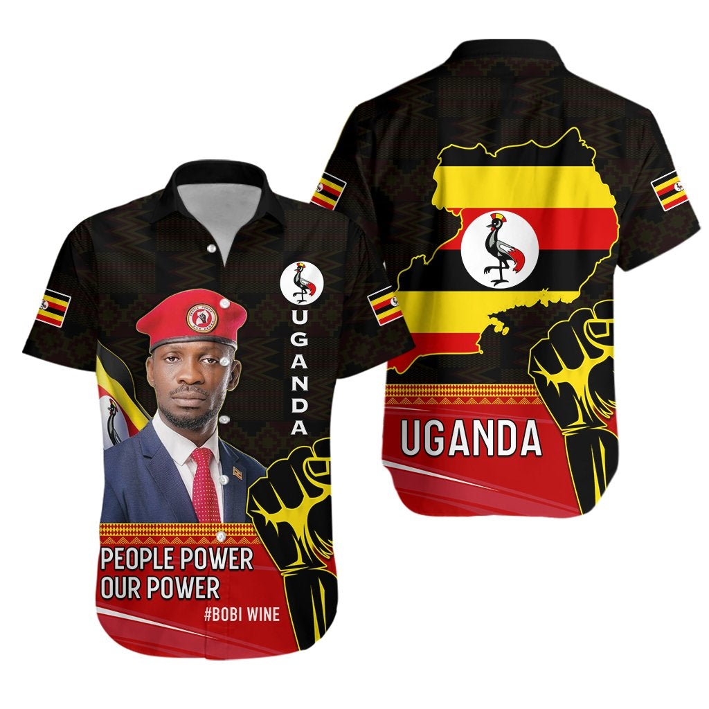 uganda-hawaiian-shirt-bobi-wine-people-power-our-power