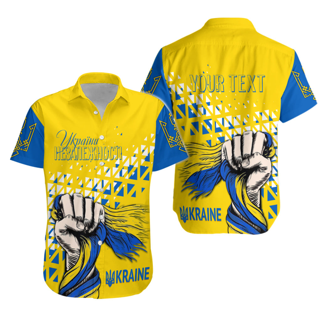 Personalised Ukraine Hawaiian Shirt 31st Independence Anniversary - Wonder Print Shop