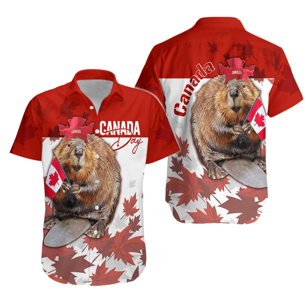 canada-day-hawaiian-shirt-patriot-beaver-mix-maple-leaf