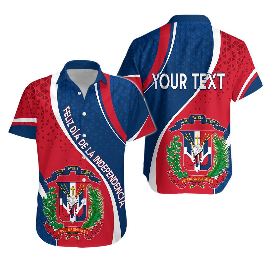 Dominican Republic Hawaiian Shirt Independence Day - Curve Style - Wonder Print Shop