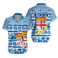 Fiji Polynesian Hawaiian Shirt Fijian Tapa Pattern LT13 - Wonder Print Shop