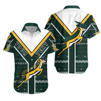 (Custom Personalised) Rugby South Africa Hawaiian Shirt Springboks Forever Style - Wonder Print Shop