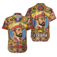 Ethiopia Hawaiian Shirt Haile Selassie I LT13 - Wonder Print Shop
