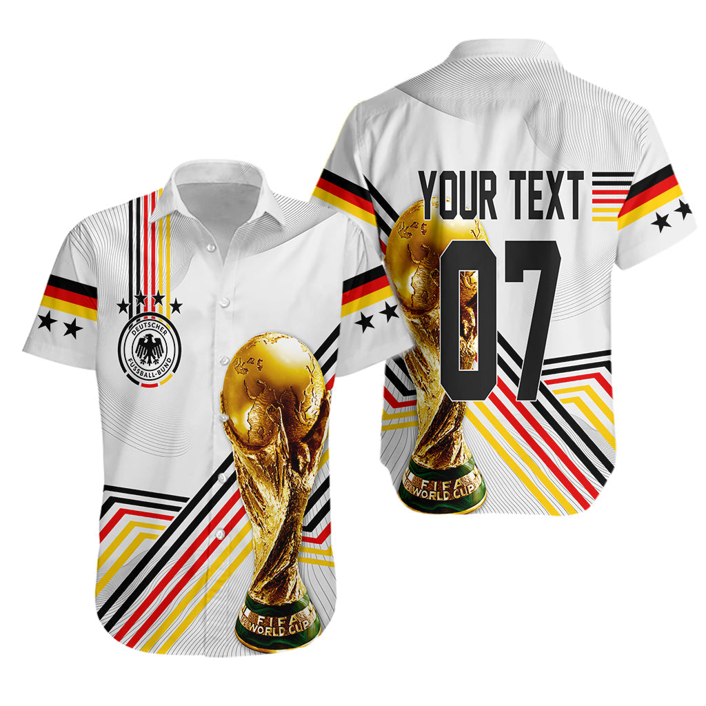 Personalised Germany Hawaiian Shirt World Cup 2022 - Champions - Wonder Print Shop