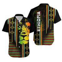 Ethiopia Hawaiian Shirt Ethiopia Tilet With Lion LT6 - Wonder Print Shop