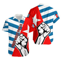 Free West Papua Hawaiian Shirt Clenched Hands Flag LT6 - Wonder Print Shop