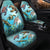 Hawaiian Map Sea Turtles Ocean Polynesian Car Seat Covers - Wonder Print Shop