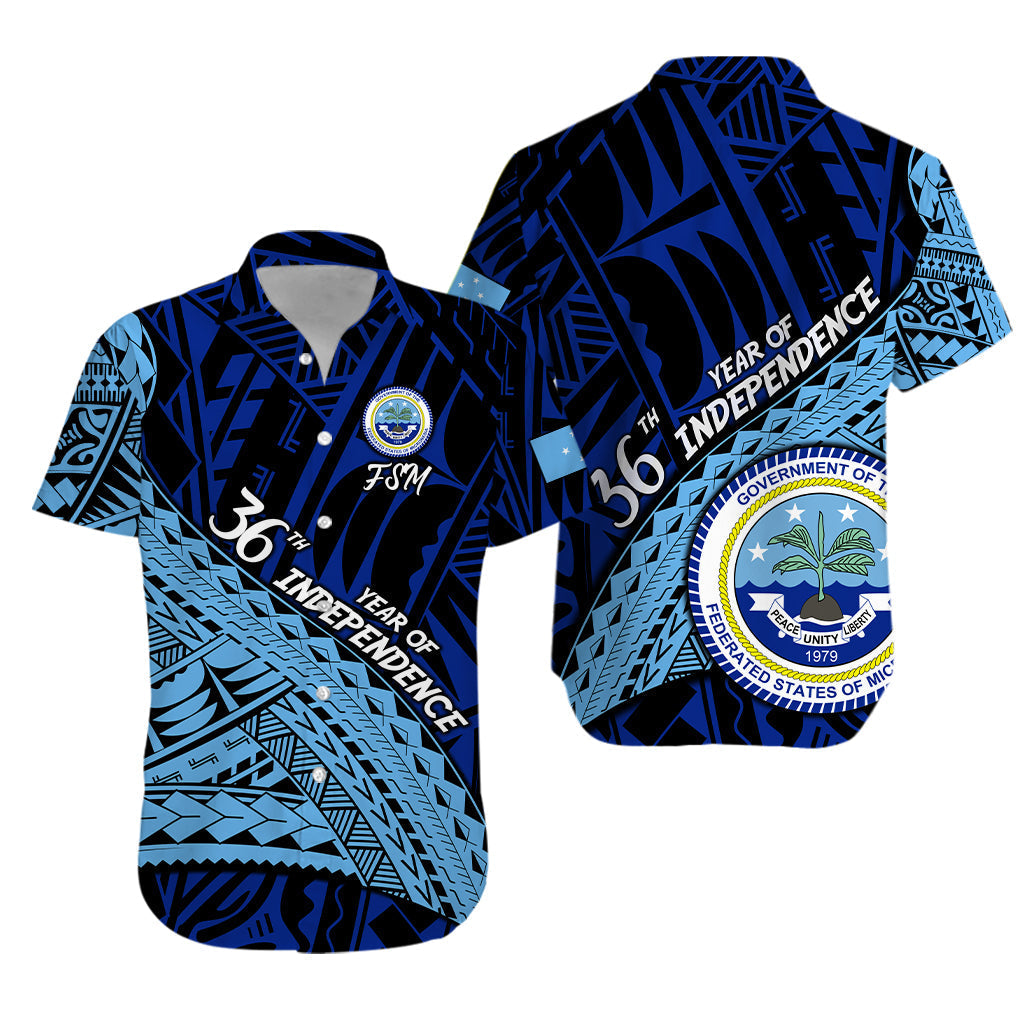 FSM 36th Year Of Independence Hawaiian Shirt - LT2 - Wonder Print Shop