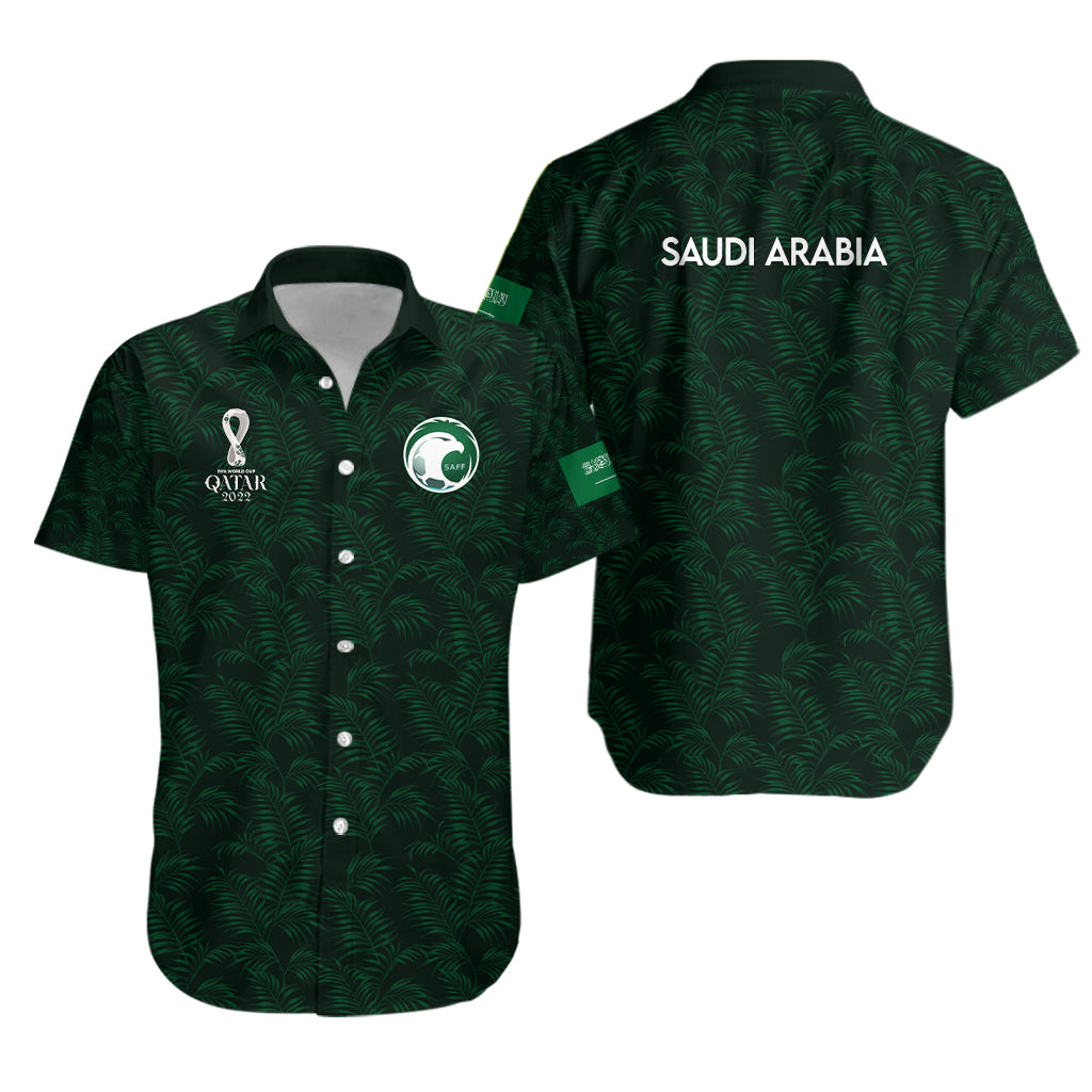 Saudi Arabia Football Fifa World Cup 2022 Hawaiian Shirt - LT2 - Wonder Print Shop