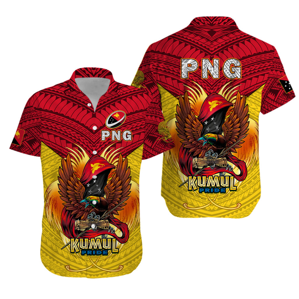 Papua New Guinea Rugby Kumul Pride Hawaiian Shirt LT2 - Wonder Print Shop