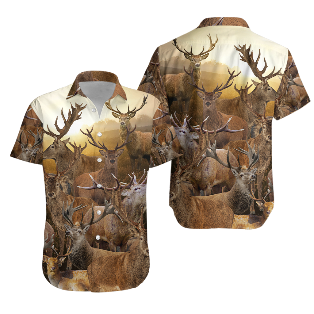 Deer Hunting - Like Hunting, Like Wild Life Hawaiian Shirt - LT2 - Wonder Print Shop