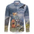 Viking Long Sleeve Button Shirt, Corgi RLT12 - Wonder Print Shop