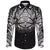 Viking Long Sleeve Button Shirt Dragon Celtic RLT12 - Wonder Print Shop