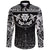 Viking Long Sleeve Button Shirt Valhalla and Warrior RLT12 - Wonder Print Shop