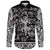 Viking Long Sleeve Button Shirt Symbol RLT12 - Wonder Print Shop