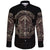 Viking Long Sleeve Button Shirt Teiwaz Rune RLT12 - Wonder Print Shop