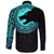 Viking Long Sleeve Button Shirt Fenrir Norse Wolf RLT12 - Wonder Print Shop