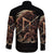 Viking Long Sleeve Button Shirt Uruz Rune RLT12 - Wonder Print Shop