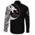 Viking Long Sleeve Button Shirt, Skoll and Hati Rune Tattoo RLT12 - Wonder Print Shop