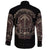 Viking Long Sleeve Button Shirt Teiwaz Rune RLT12 - Wonder Print Shop