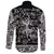 Viking Long Sleeve Button Shirt Symbol RLT12 - Wonder Print Shop