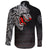Viking Long Sleeve Button Shirt Killer Wolf Tattoo RLT12 - Wonder Print Shop