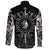 Viking Long Sleeve Button Shirt Valhalla and Warrior RLT12 - Wonder Print Shop